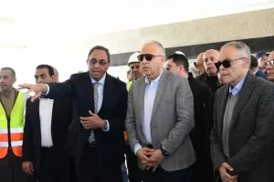 وزير الري يتفقد مشروعات الموارد المائية في قنا 49 - جريدة المساء