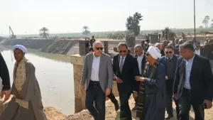 وزير الري يتفقد مشروعات الموارد المائية في قنا 33 - جريدة المساء