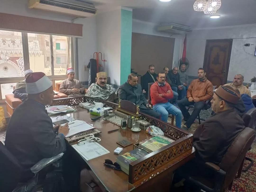 وكيل أوقاف الشرقية يجتمع مع رؤساء الوحدات والأقسام بديوان المديرية 19 - جريدة المساء