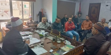 وكيل أوقاف الشرقية يجتمع مع رؤساء الوحدات والأقسام بديوان المديرية 1 - جريدة المساء