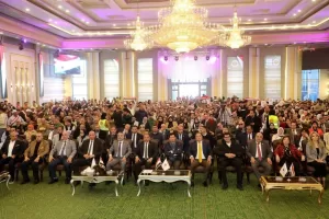 وزير الشباب ومحافظ الشرقية يشهدان حفل تجهيز 75 عروسا ..وإهداء 50 رحلة عمرة وفك كرب 50 غارمة من أبناء المحافظة 33 - جريدة المساء