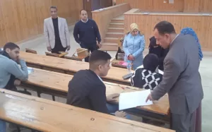 هدوء وانضباط في امتحانات دبلوم الدراسات العليا بكلية الحقوق بجامعة جنوب الوادي 23 - جريدة المساء