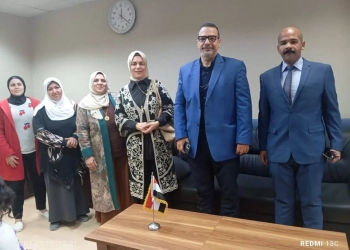 أمانة المرأة بحزب حماة الوطن في المنيا الجديدة تزور مركز الأورام 19 - جريدة المساء