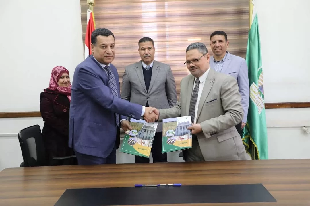 محافظ المنيا يشهد توقيع بروتوكول لتسليم السوق الحضاري بماقوسة 17 - جريدة المساء