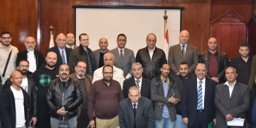"تجارية الجيزة" تستقبل وفدا من غرفة الرياض التجارية لتعزيز التعاون الاستثماري بين البلدين 2 - جريدة المساء "تجارية الجيزة" تستقبل وفدا من غرفة الرياض التجارية لتعزيز التعاون الاستثماري بين البلدين 1 - جريدة المساء