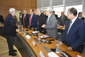 رئيس جامعة الزقازيق يشهد اجتماع مجلس الجامعات الأهلية 20 - جريدة المساء