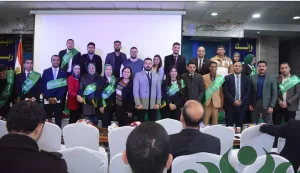 وفد من أعضاء نموذج محاكاة مجلس الشيوخ يشارك في ندوة بعنوان "دور الشباب في حفظ الأمن القومي" بمقر نقابة الأشراف بالقاهرة 29 - جريدة المساء