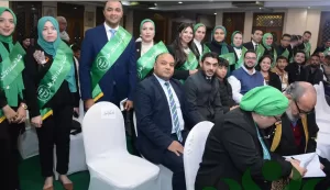 وفد من أعضاء نموذج محاكاة مجلس الشيوخ يشارك في ندوة بعنوان "دور الشباب في حفظ الأمن القومي" بمقر نقابة الأشراف بالقاهرة 37 - جريدة المساء