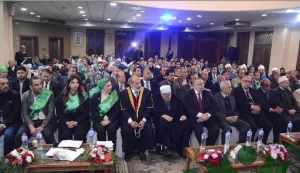 وفد من أعضاء نموذج محاكاة مجلس الشيوخ يشارك في ندوة بعنوان "دور الشباب في حفظ الأمن القومي" بمقر نقابة الأشراف بالقاهرة 45 - جريدة المساء