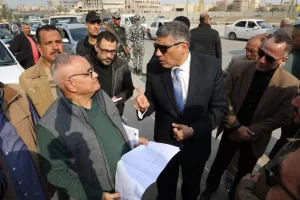 محافظ الجيزة يتفقد مشروعات التطوير بمحيط المتحف المصري الكبير 29 - جريدة المساء