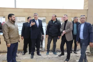 محافظ الجيزة يتفقد مشروعات التطوير بمحيط المتحف المصري الكبير 31 - جريدة المساء
