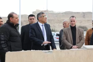 محافظ الجيزة يتفقد مشروعات التطوير بمحيط المتحف المصري الكبير 35 - جريدة المساء