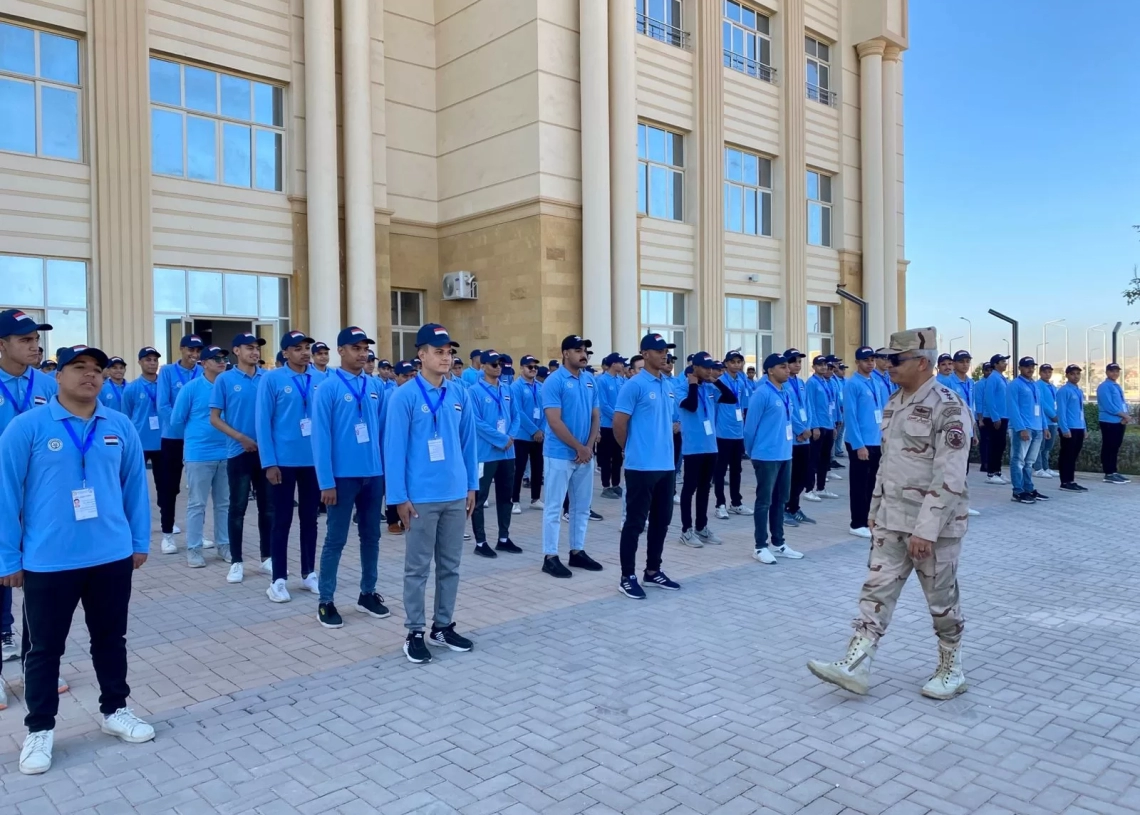 ختام فعاليات دورة التربية العسكرية رقم ٤٥ بجامعة جنوب الوادي الأهلية 18 - جريدة المساء