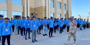 ختام فعاليات دورة التربية العسكرية رقم ٤٥ بجامعة جنوب الوادي الأهلية 1 - جريدة المساء