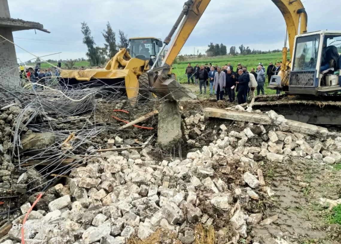 محافظ كفر الشيخ يتابع الموجة 25 لإزالة التعديات على أراضي الدولة 19 - جريدة المساء