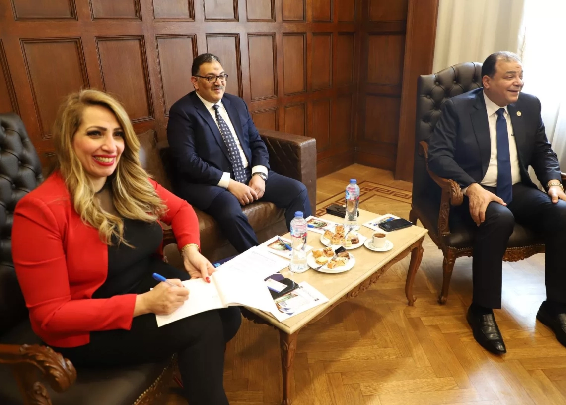 "غرفة الإسكندرية" تبحث تعزيز التعاون التجاري مع السفارة الأمريكية 19 - جريدة المساء