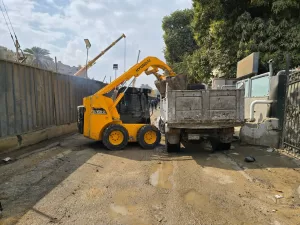 انتهاء شركة مياه الشرب بالجيزة من صيانة خط المياه المكسور بشارع الأهرام 18 - جريدة المساء