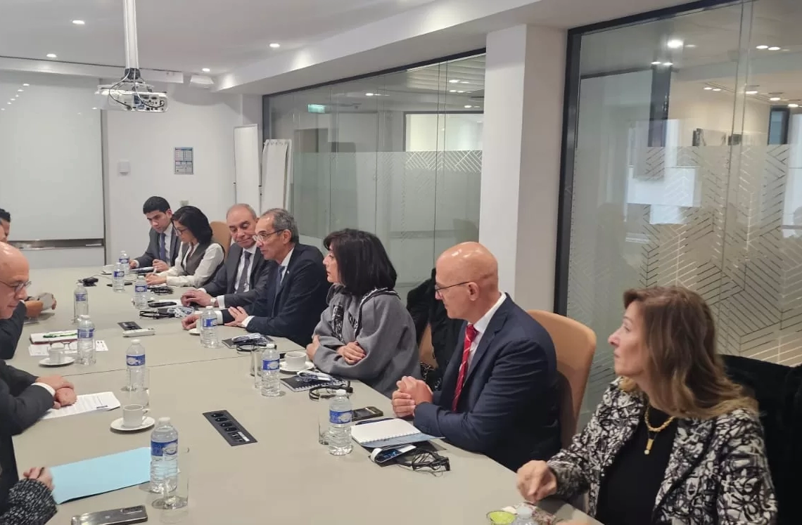 فى ختام زيارته لفرنسا وزير الاتصالات يبحث مع مسؤولى شركة "تاليس" خططها لتوسيع أعمالها فى مصر والتعاون فى الذكاء الاصطناعى والأمن السيبرانى 16 - جريدة المساء فى ختام زيارته لفرنسا وزير الاتصالات يبحث مع مسؤولى شركة "تاليس" خططها لتوسيع أعمالها فى مصر والتعاون فى الذكاء الاصطناعى والأمن السيبرانى 15 - جريدة المساء