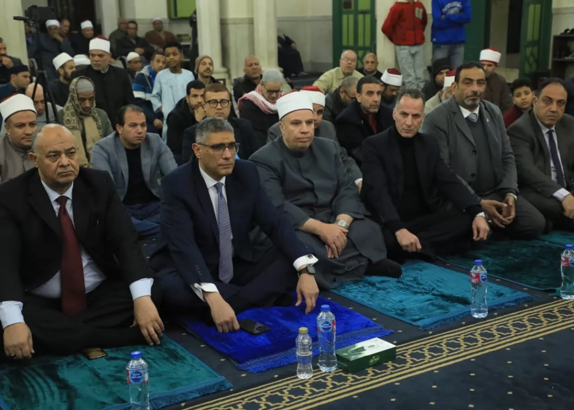 محافظ الجيزة يشهد احتفالية ذكري النصف من شعبان بمسجد عبد الرحمن الكواكبي بالعجوزة 18 - جريدة المساء