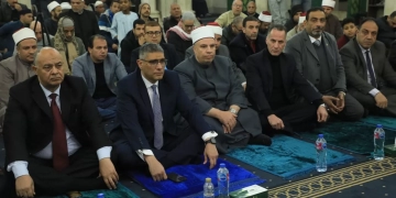 محافظ الجيزة يشهد احتفالية ذكري النصف من شعبان بمسجد عبد الرحمن الكواكبي بالعجوزة 1 - جريدة المساء