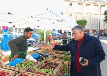 العرابي يواصل استطلاع آراء المواطنين حول جودة وأسعار السلع بسوق اليوم الواحد 17 - جريدة المساء