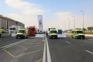 ينفذها صندوق تحيا مصر.. محافظ الجيزة يشارك في إطلاق أكبر قافلة مساعدات إنسانية لدعم غزة بالعاصمة الإدارية 30 - جريدة المساء