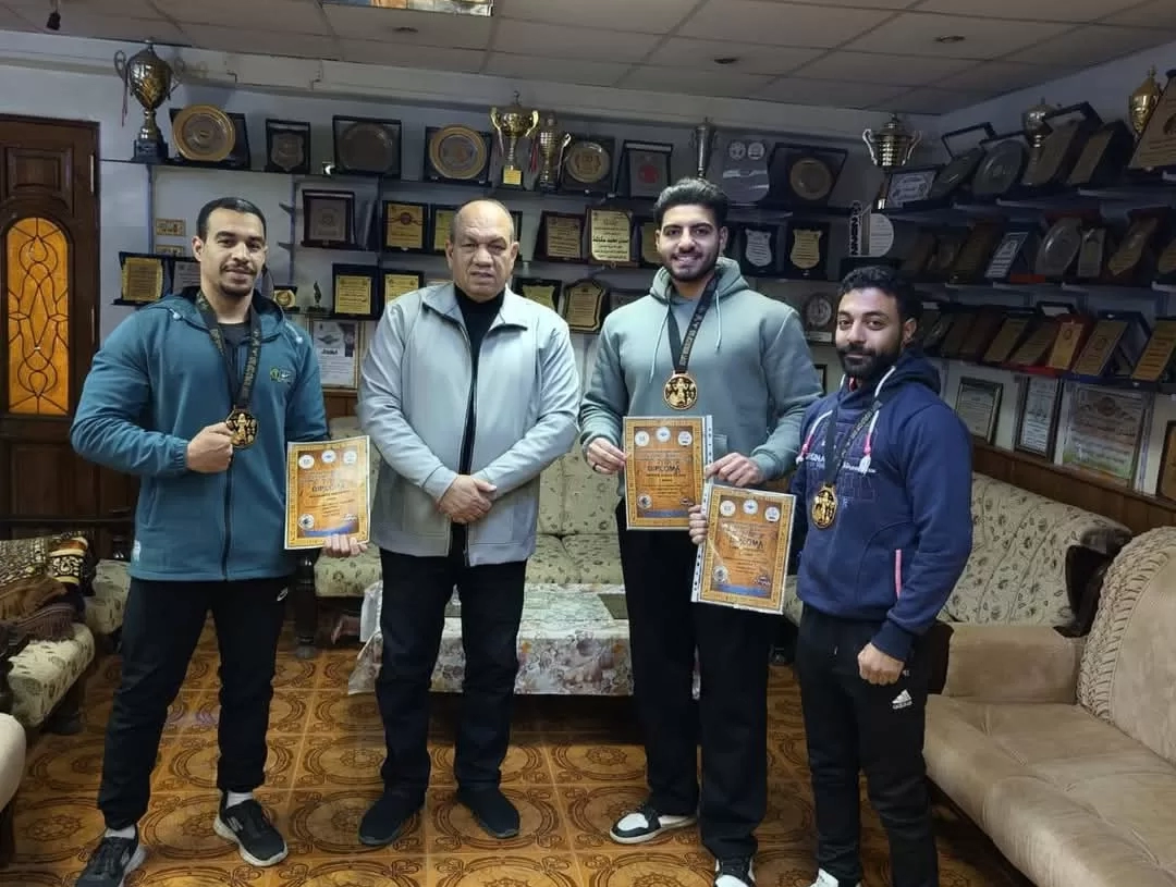 وكيل وزارة الشباب والرياضة بالمنيا يكرم أبطال القوة البدنية الحاصلين على ذهبية كأس العالم 26 - جريدة المساء وكيل وزارة الشباب والرياضة بالمنيا يكرم أبطال القوة البدنية الحاصلين على ذهبية كأس العالم 25 - جريدة المساء