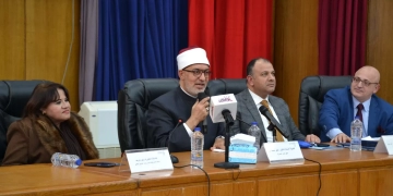 مفتي الجمهورية يشارك في صالون جامعة الإسكندرية الثقافي حول دور مقاصد الشريعة في استقرار المجتمع 5 - جريدة المساء