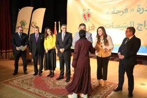 بالتعاون مع "صناع الخير" | محافظ الجيزة يسلم منحا مالية لــ ٦٦ فتاة من اليتيمات المقبلات علي الزواج 35 - جريدة المساء