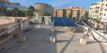 لأول مرة.. إنارة مركز الشباب البحري بالأنفوشي بالطاقة الشمسية 2 - جريدة المساء لأول مرة.. إنارة مركز الشباب البحري بالأنفوشي بالطاقة الشمسية 1 - جريدة المساء