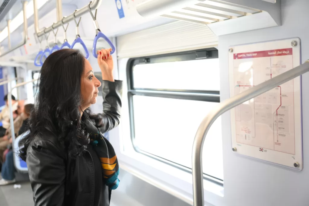 وزيرة التضامن تستقل القطار الكهربائي لمقر الوزارة في العاصمة الإدارية الجديدة 36 - جريدة المساء وزيرة التضامن تستقل القطار الكهربائي لمقر الوزارة في العاصمة الإدارية الجديدة 35 - جريدة المساء