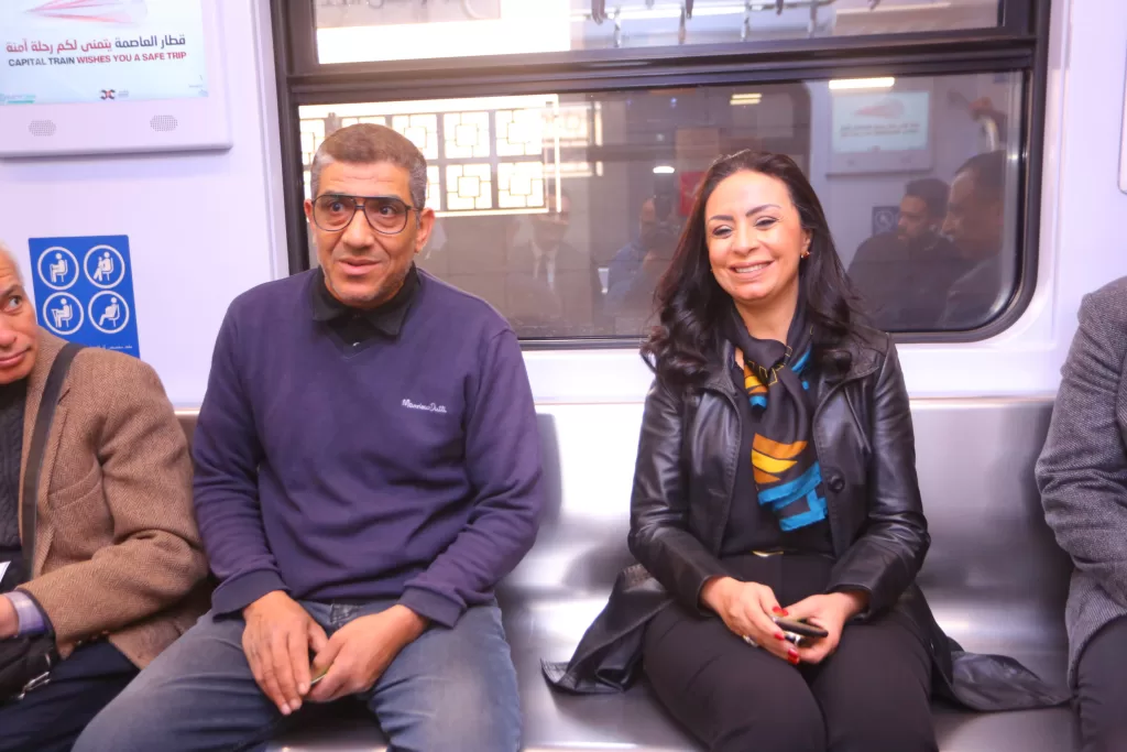 وزيرة التضامن تستقل القطار الكهربائي لمقر الوزارة في العاصمة الإدارية الجديدة 22 - جريدة المساء وزيرة التضامن تستقل القطار الكهربائي لمقر الوزارة في العاصمة الإدارية الجديدة 21 - جريدة المساء