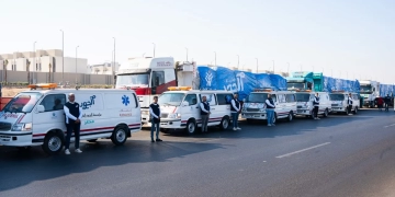 "الجود الخيرية" ترسل قافلة مساعدات جديدة لدعم الفلسطينيين في غزة 1 - جريدة المساء