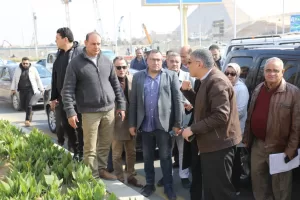 محافظ الجيزة يتفقد مشروعات تطوير المنطقة المحيطة بالمتحف المصري الكبير 25 - جريدة المساء