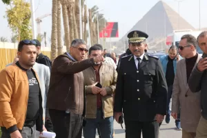 محافظ الجيزة يتفقد مشروعات تطوير المنطقة المحيطة بالمتحف المصري الكبير 33 - جريدة المساء