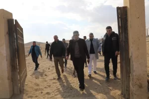 محافظ الجيزة يتفقد مشروعات تطوير المنطقة المحيطة بالمتحف المصري الكبير 23 - جريدة المساء
