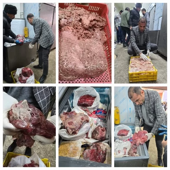 ضبط 118 كيلو لحوم فاسدة بمطعم شهير في سوهاج 19 - جريدة المساء