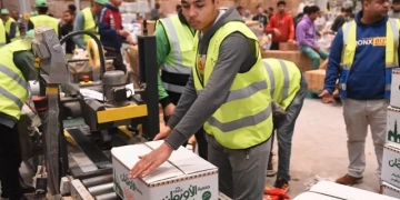 تجهيز 10 آلاف كرتونة رمضان استعدادًا لتوزيعها قبل حلول الشهر المعظم في المنيا 1 - جريدة المساء