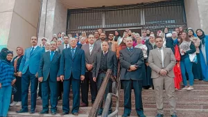 طلاب حقوق جنوب الوادي في زيارة ميدانية لمحكمة الجنايات بقنا 21 - جريدة المساء