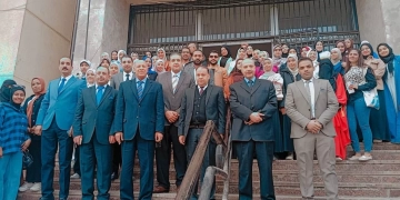 طلاب حقوق جنوب الوادي في زيارة ميدانية لمحكمة الجنايات بقنا 1 - جريدة المساء