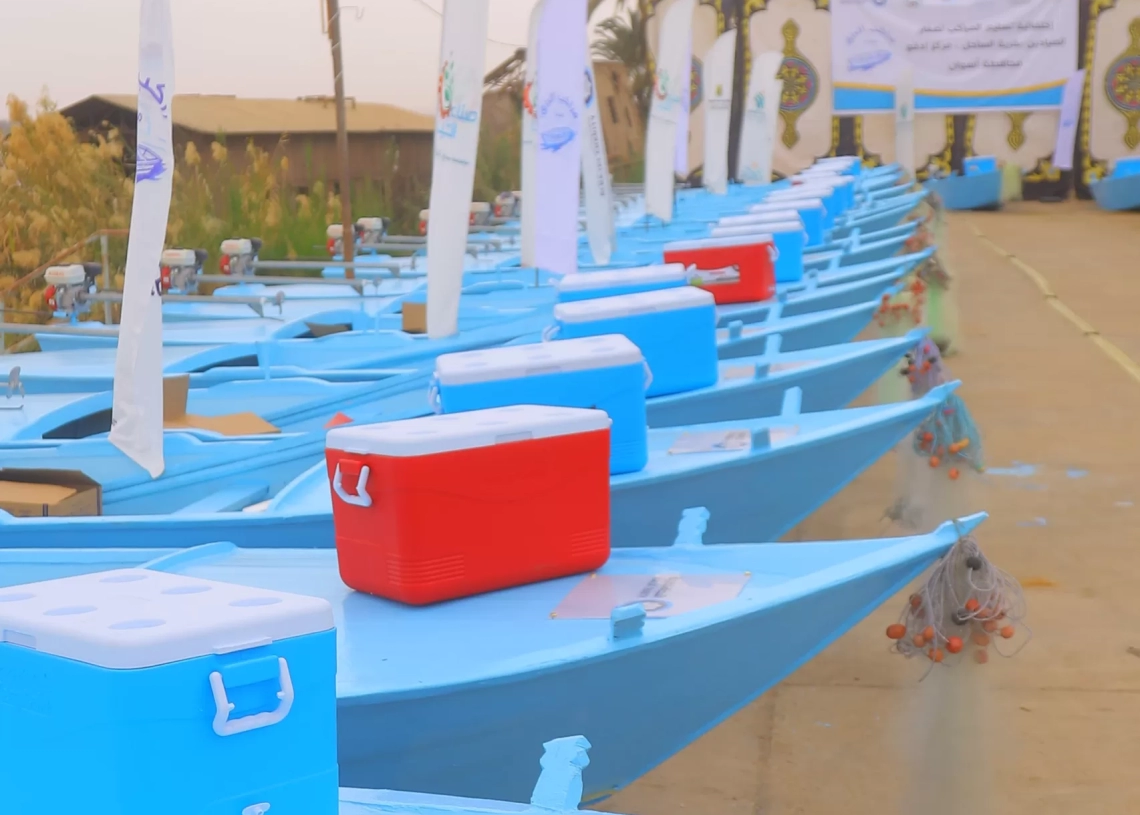 مراكب الصيد من صناع الخير