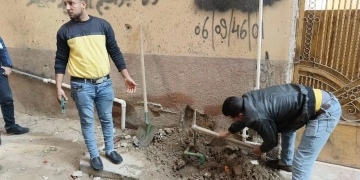 مياه الإسكندرية تواصل حملاتها لإزالة التعديات على شبكة مياه الشرب بنطاق فرع المندرة 1 - جريدة المساء