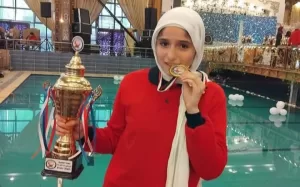 مني علي اليماني تفوز بالمركز الأول ببطولة الجمهورية للحساب الذهني 45 - جريدة المساء