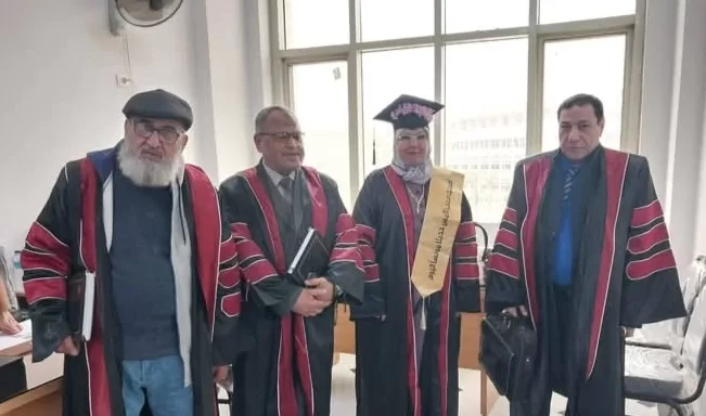 الدكتوراه بمرتبة الشرف الأولى للباحثة زينب عبدالرؤوف من جامعة العريش 19 - جريدة المساء