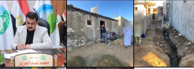 ٧٠ وصلة مياه شرب مجانية للأسر الأولى بالرعاية بالشرقية 18 - جريدة المساء
