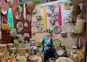 منتجات سيناء التراثية تزين معرض "ديارنا" لدعم المشروعات الصغيرة والحرف اليدوية 27 - جريدة المساء