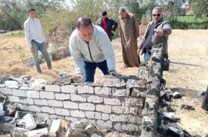 إزالة 5 حالات من مخالفات المباني بالقنطرة شرق..ضمن الموجة 25 21 - جريدة المساء