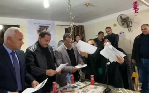 حزب مستقبل وطن ينظم لقاء واحتفالية بدار المسنين بالقنطرة غرب 25 - جريدة المساء