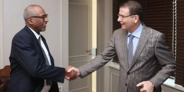 وزير الزراعة يستقبل البعثة الإشرافية للايفاد لاستعراض جهود مشروعات "سيل" 2 - جريدة المساء وزير الزراعة يستقبل البعثة الإشرافية للايفاد لاستعراض جهود مشروعات "سيل" 1 - جريدة المساء