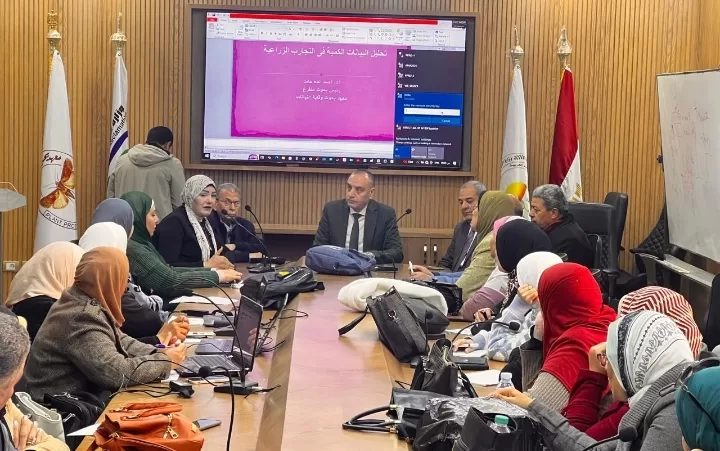 وقاية النباتات ينفذ برنامجًا تدريبيًا متقدمًا حول استخدام البيانات الكمية في التجارب الزراعية 18 - جريدة المساء